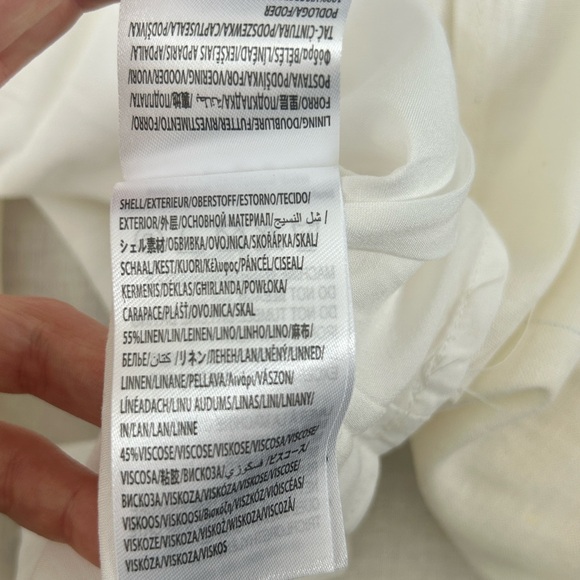 FARM Rio Cream Midi Dress with White Accents - Picture 12 of 16